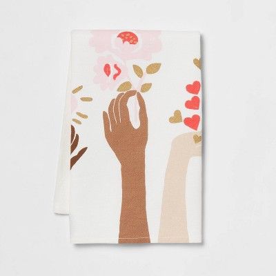 Cotton Love Grows Here Kitchen Towel - Threshold™ | Target