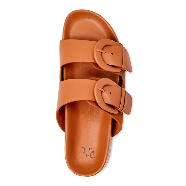 Time and Tru Women's Dressy Footbed Slide | Walmart (US)