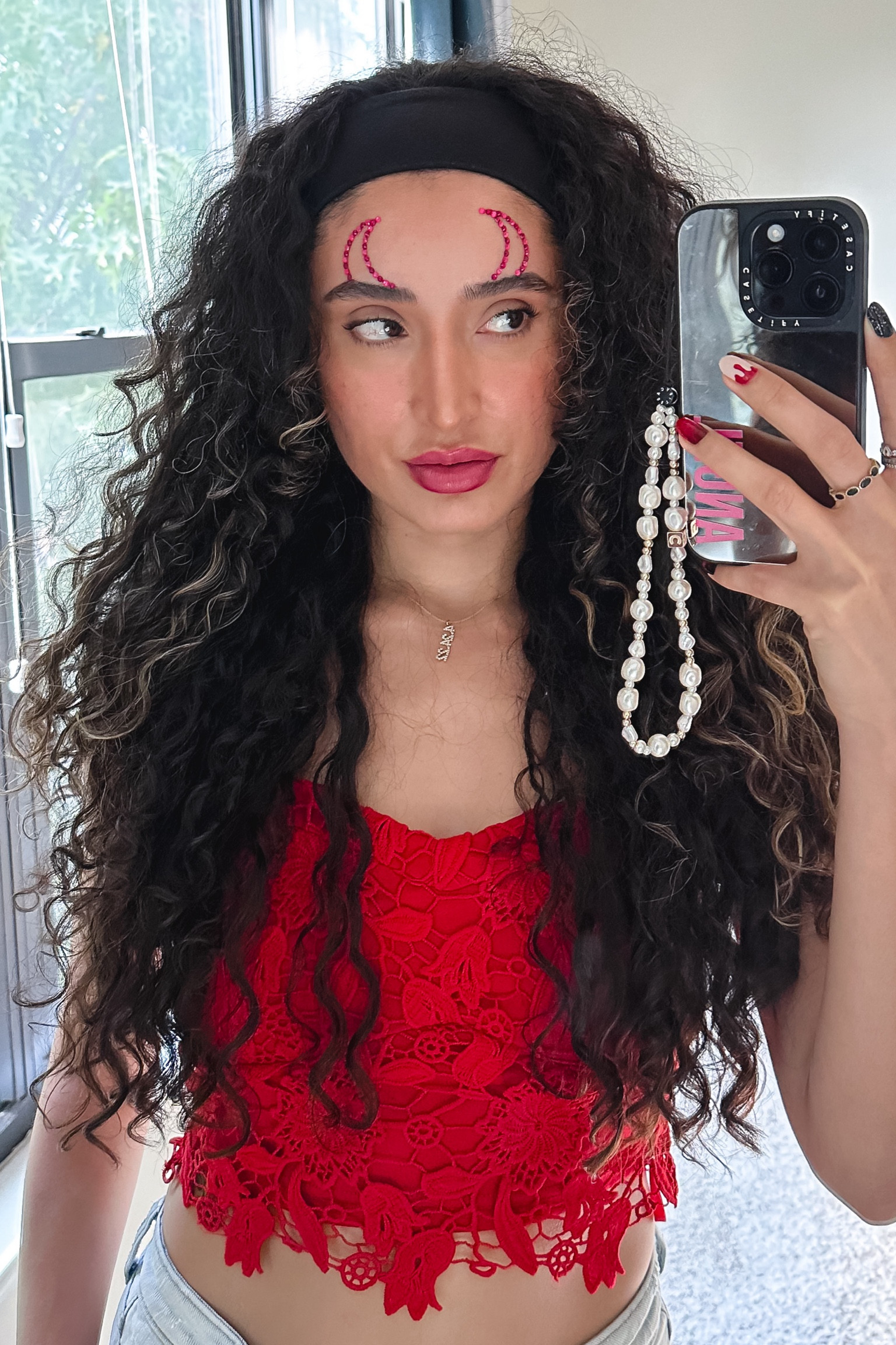 DIY Halloween devil horns 

#LTKbeauty #LTKHalloween #LTKstyletip