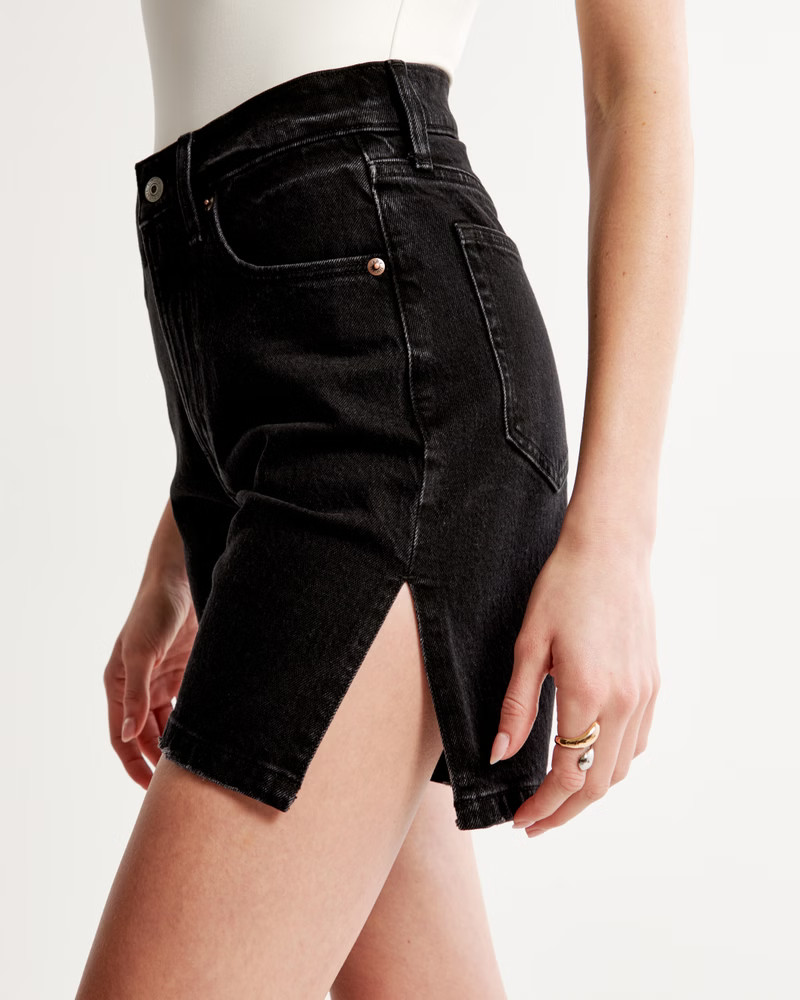 High Rise 7 Inch Dad Short | Abercrombie & Fitch (US)