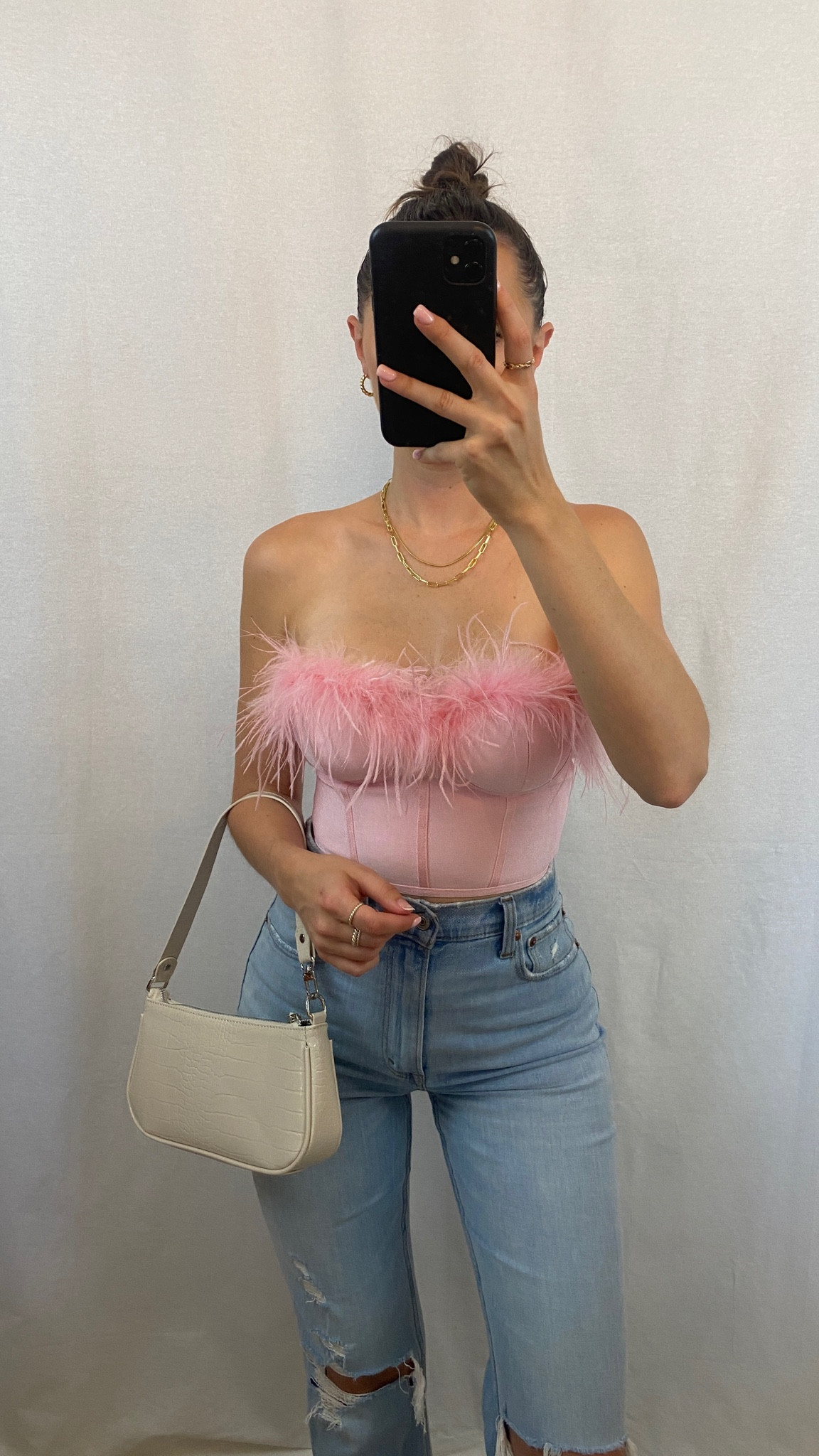 Ramona Bustier Top in Blush curated on LTK