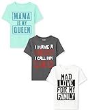 Baby Boys and Toddler Boys Short Sleeve Graphic T- Shirt 3-Pack | Amazon (US)