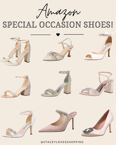 Amazon special occasion shoes! Wedding shoes, heels, formal shoes 

#LTKshoecrush #LTKwedding #LTKFind