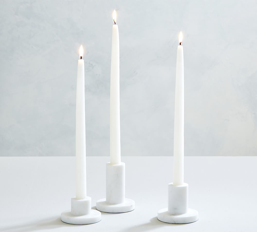 Eclectic Candlesticks - Marble | Pottery Barn (US)