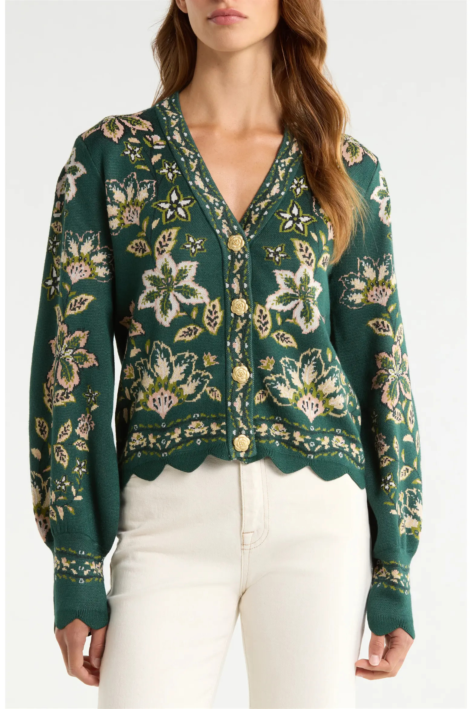 Garden Delight Button-Up Cardigan (Women) | Nordstrom | Nordstrom