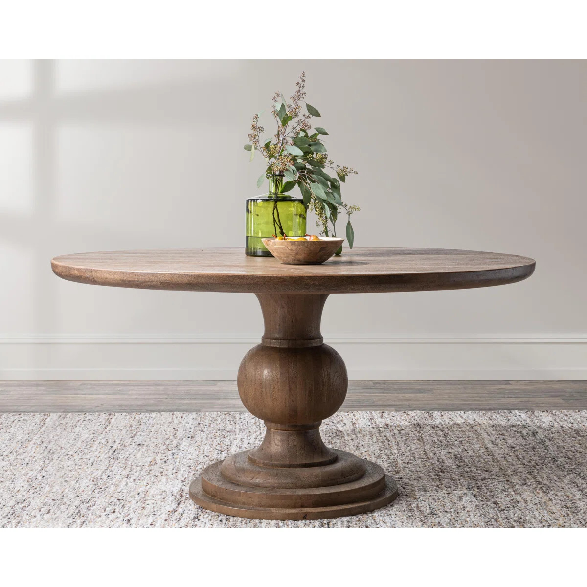 Classic Home Hera Mango Wood Round Dining Table & Reviews | Wayfair | Wayfair North America