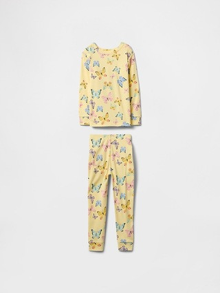 Baby &amp; Toddler Organic Brushed Cotton PJ Set | Gap (US)