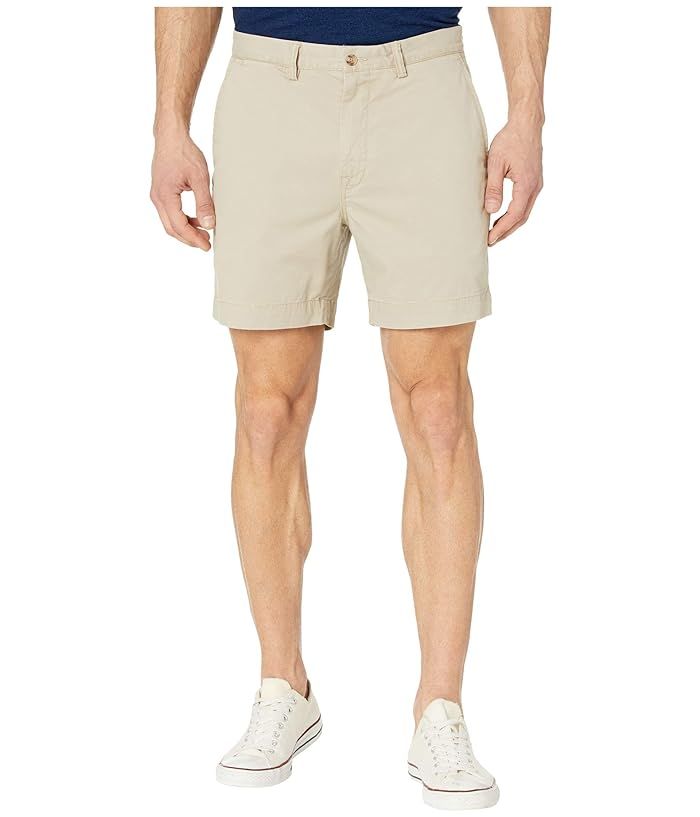 Polo Ralph Lauren Classic Fit Bedford 6 Shorts (Classic Tan) Men's Clothing | Zappos