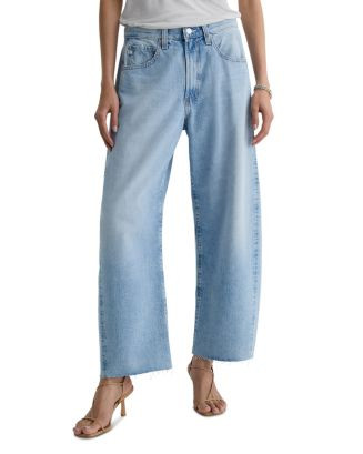 Hattie High Rise Barrel Crop Jeans in Gesture | Bloomingdale's (AU)