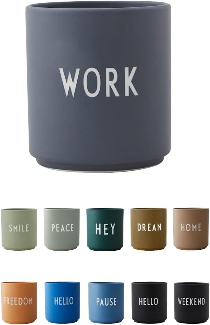 Design Letters Favourite Cup 11 Oz | Coffee Mugs Ceramic | Coffee Cup Design in Denmark | Tea Cup... | Amazon (US)
