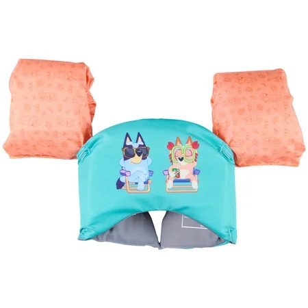 SwimWays Bluey Swim Trainer, USCG Approved Life Vest for Kids 33-55 lbs | Walmart (US)