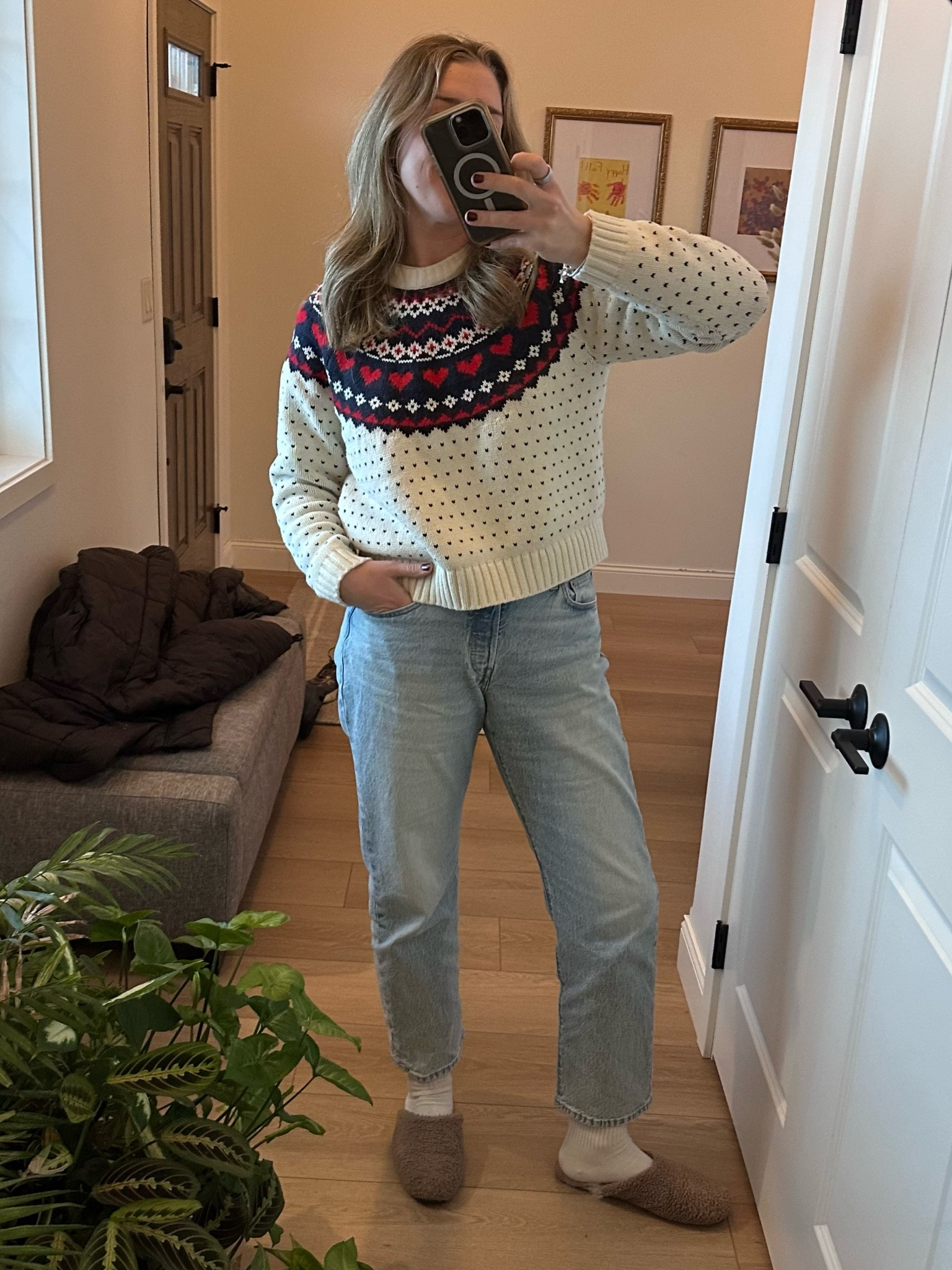 My WFH fit. Everything is true to size. My jeans are on sale!

#LTKSaleAlert #LTKootd #LTKMidsize