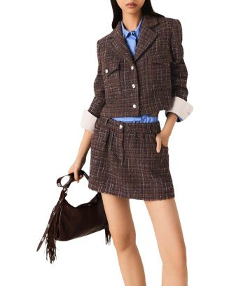 Sequin Tweed Crop Jacket & Sequin Skort | Bloomingdale's (US)