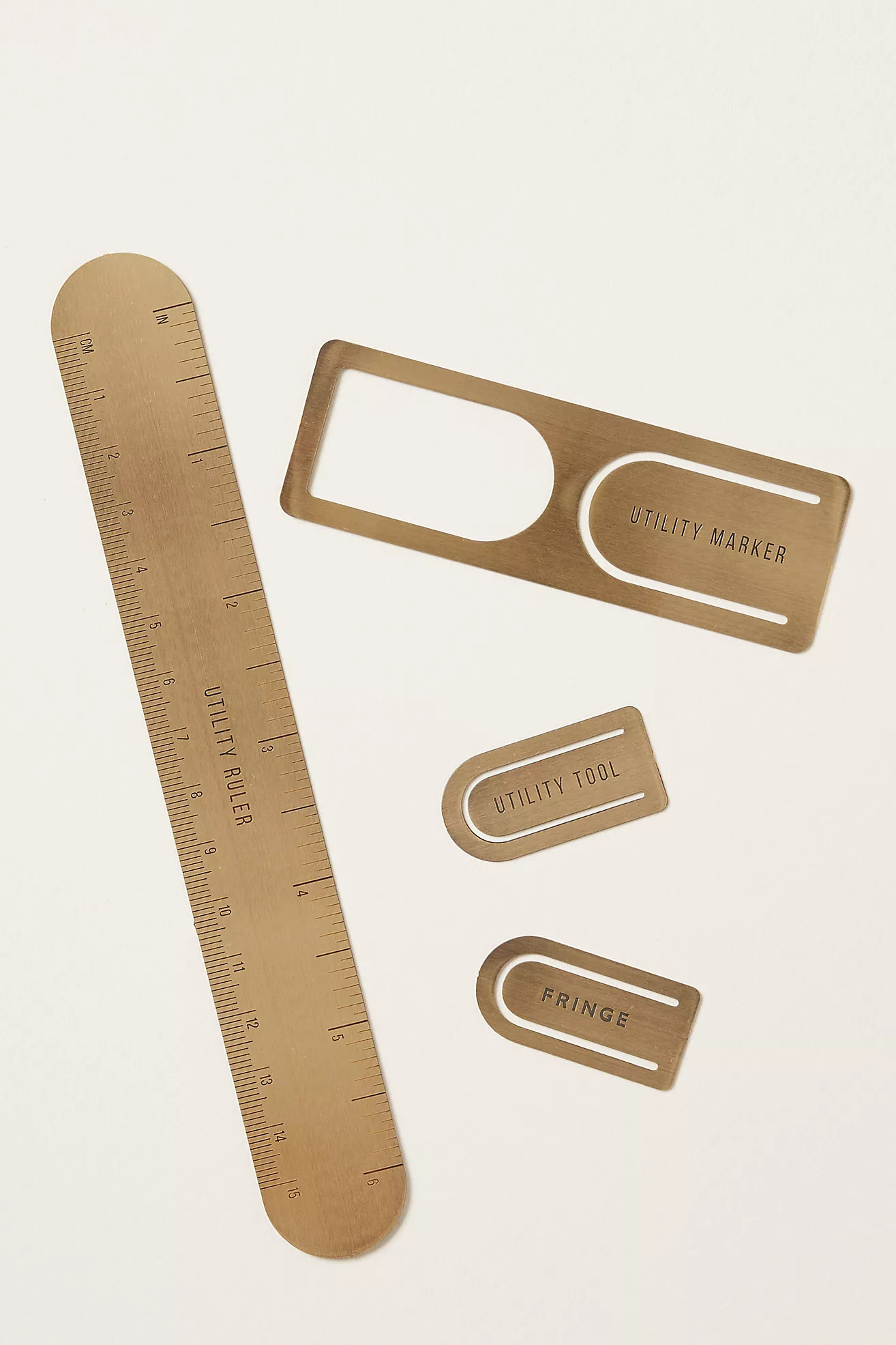 Fringe Studio Brass Desk Tools | Anthropologie (US)