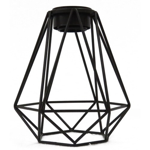 Portfolio Ravensport 6-in H 6-in W Bronze Wire Geometric Vanity Light Shade | Lowe's