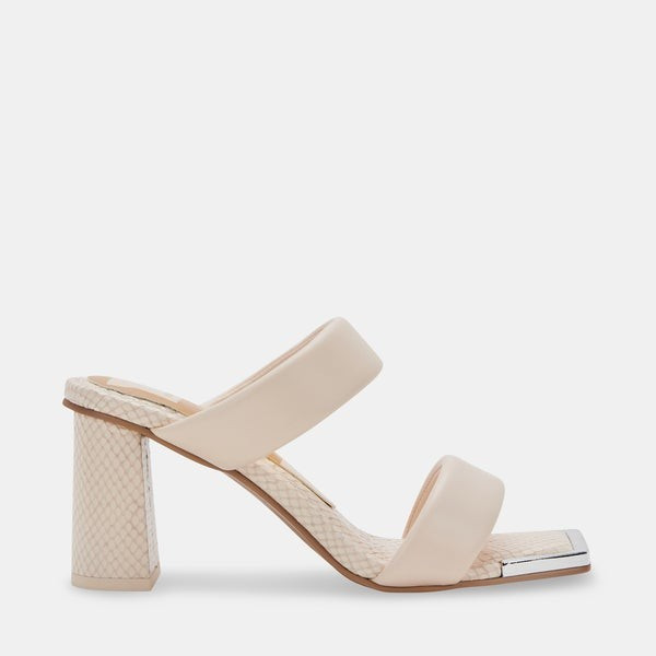 PATWIN HEELS IN CREAM STELLA | DolceVita.com