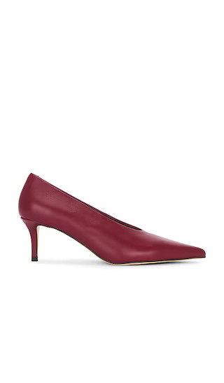 Dries Heel in Bordeaux Nappa | Revolve Clothing (Global)