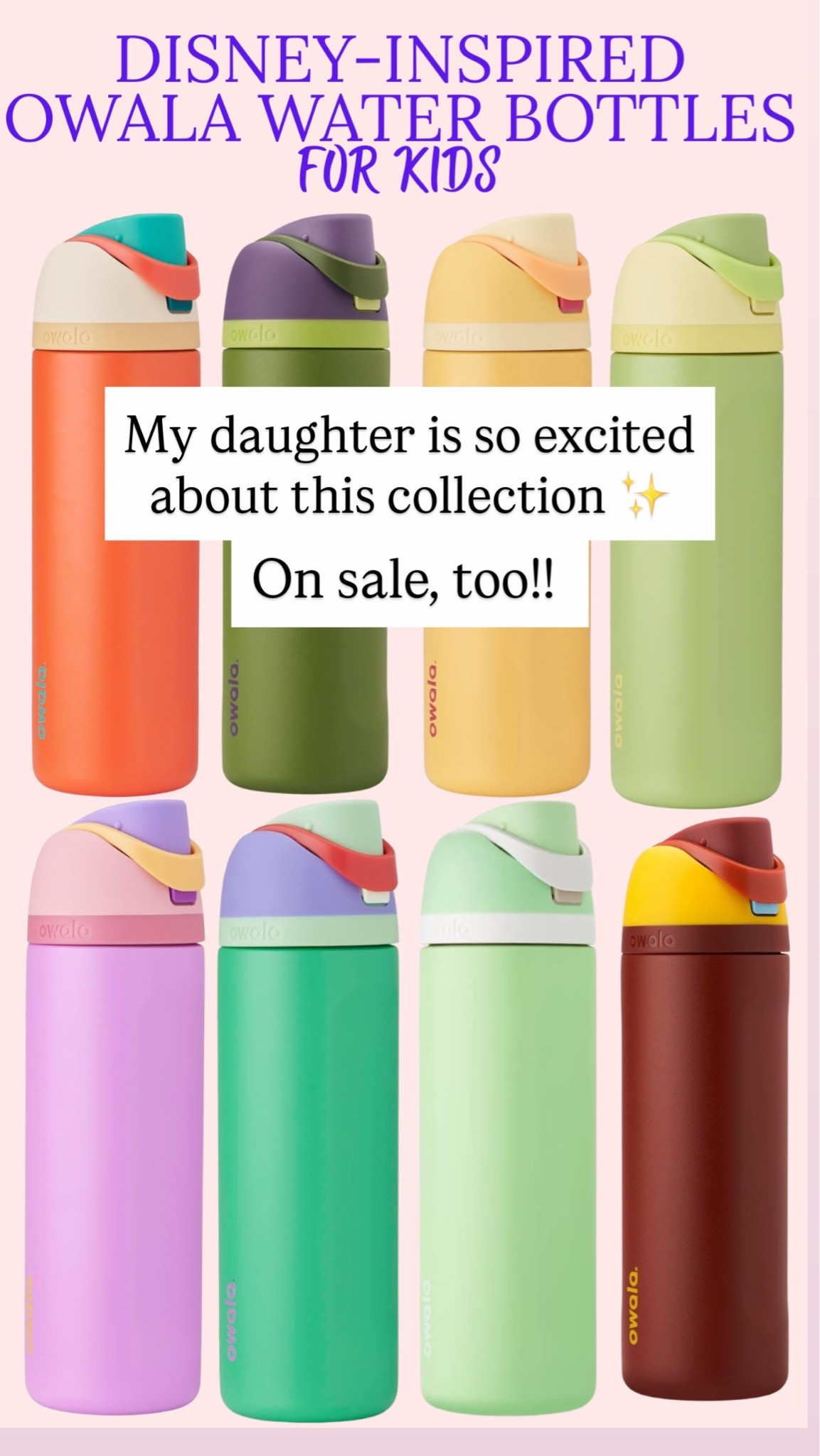 Disney inspired Owala water bottles are on sale

#LTKKids #LTKSaleAlert