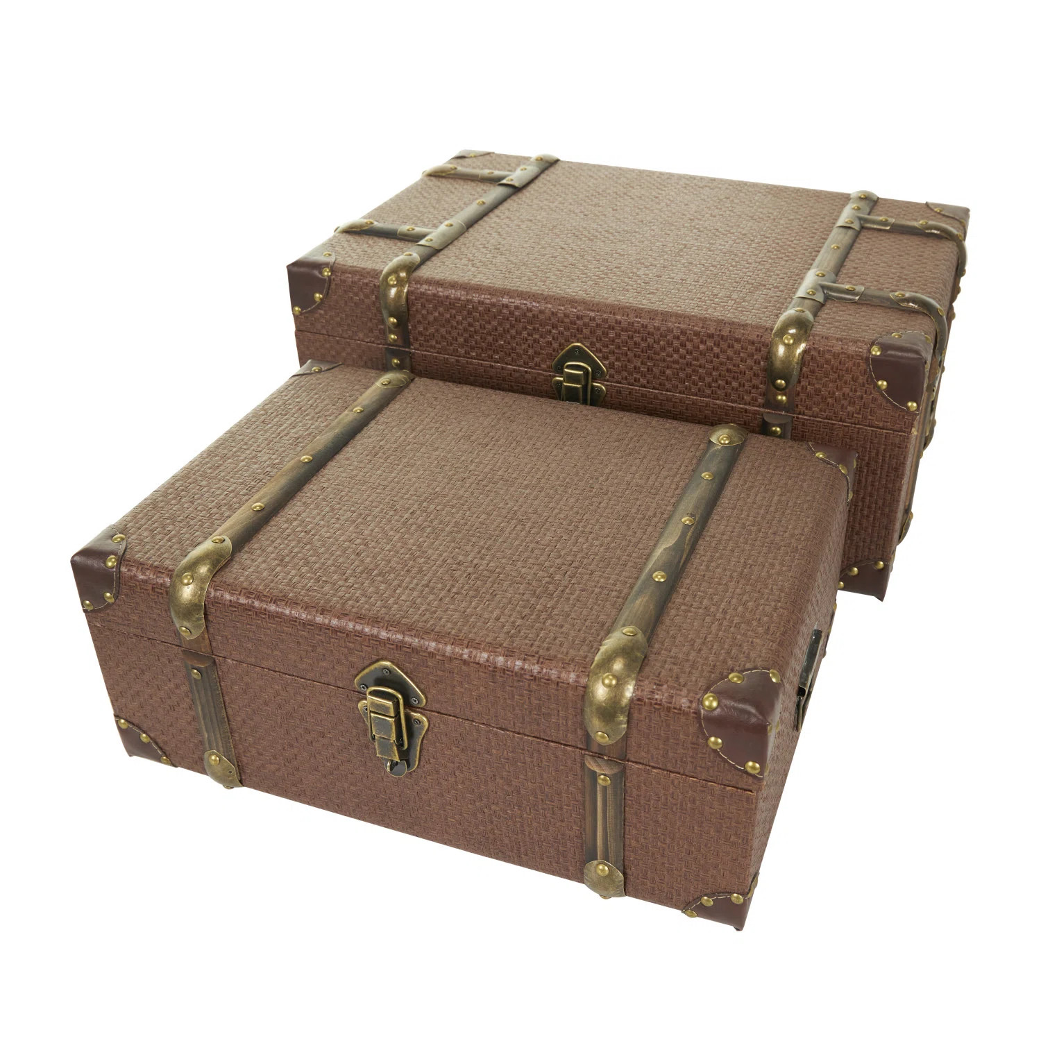 2 Piece Plastic Vintage Trunk | Wayfair North America