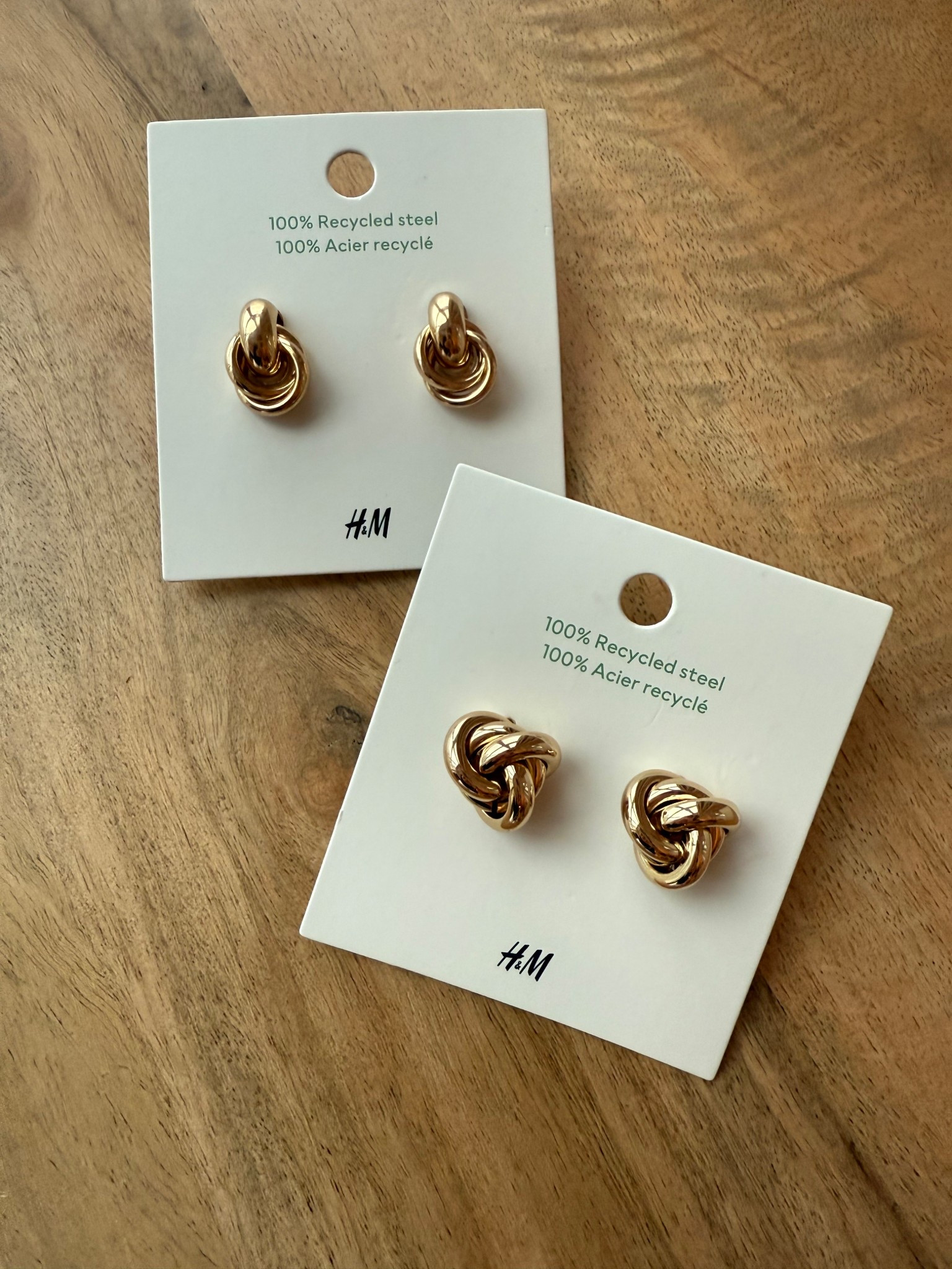 Knot shaped stud earrings 

#LTKStyleTip