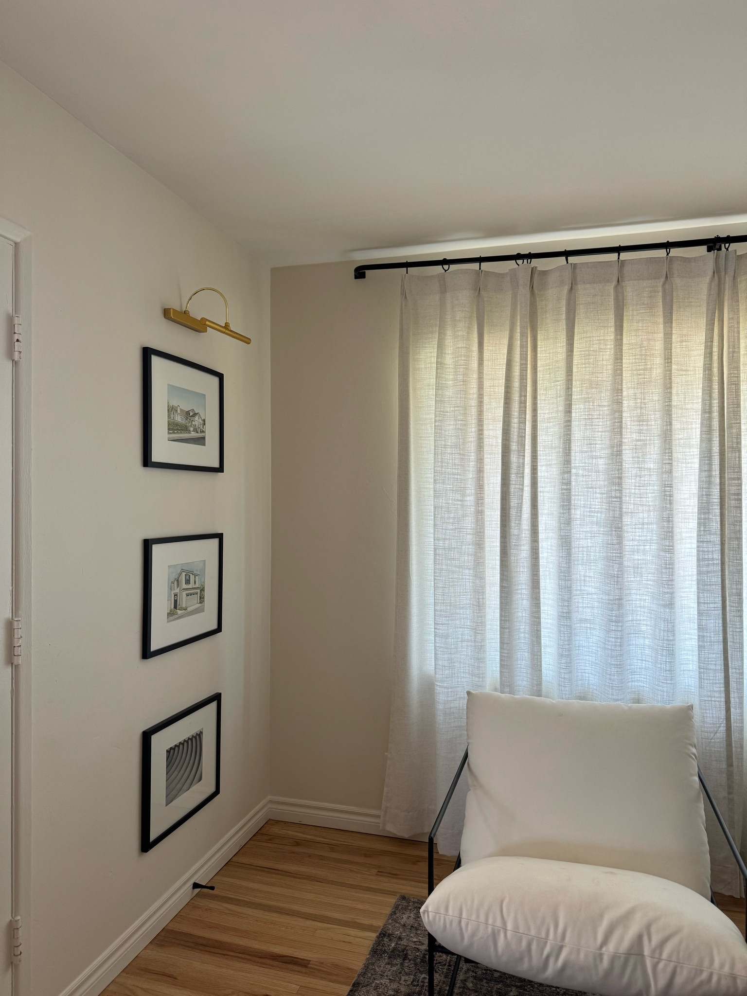 Custom paintings 🖼️ in our sitting room! 

#LTKHome #LTKxWayfair