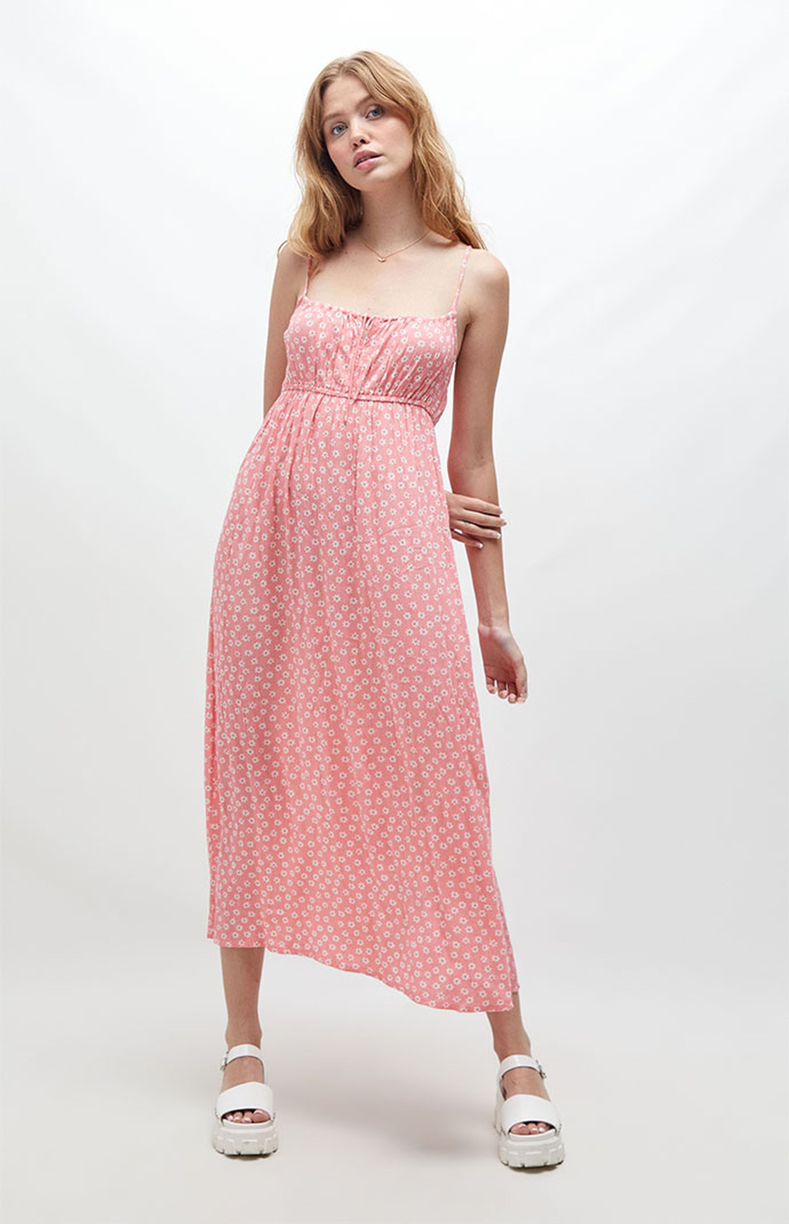 Billabong Summer Daydream Midi Slip Dress | PacSun | PacSun