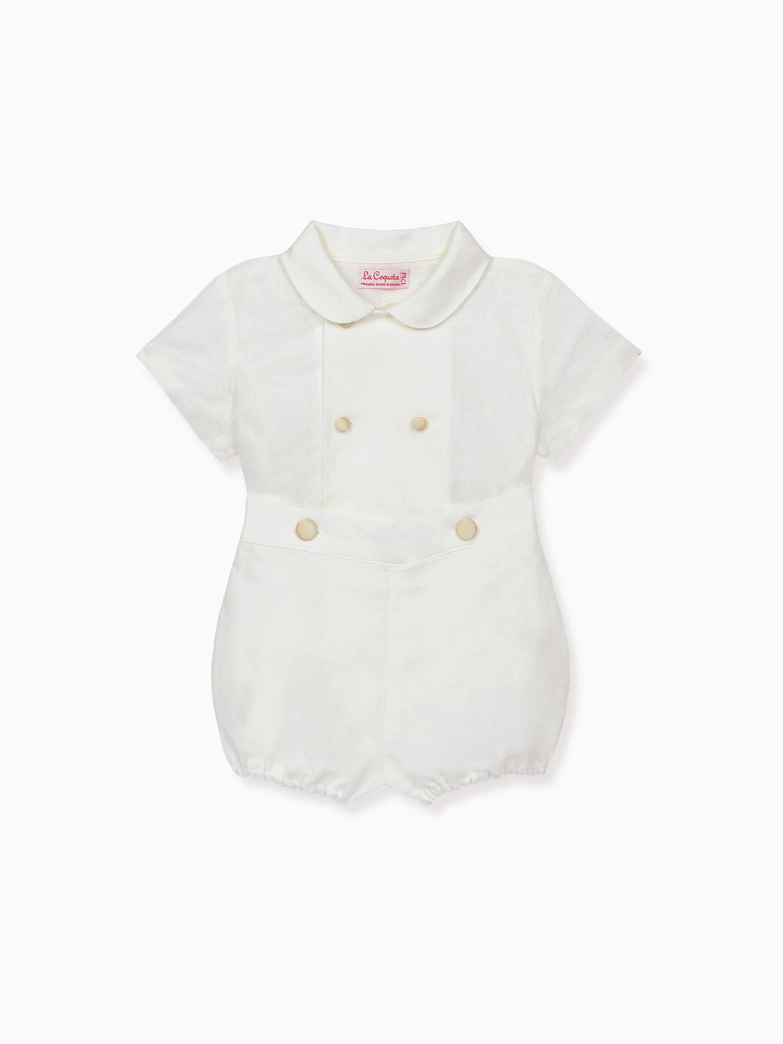 Ivory Rori Ceremony Baby Boy Set | La Coqueta (US)