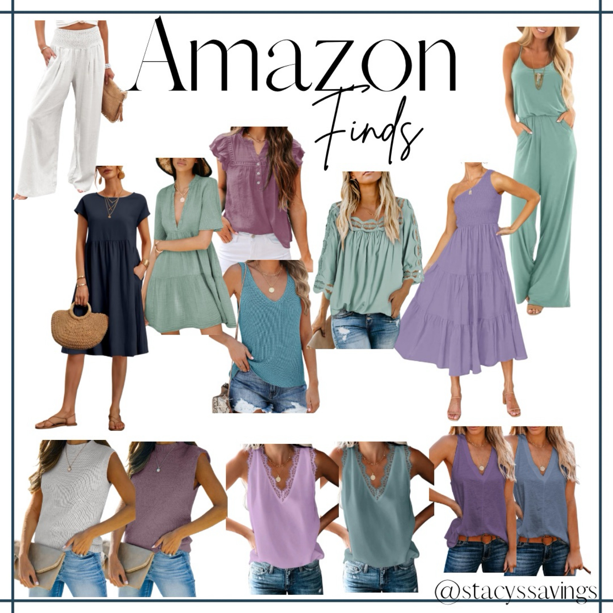 Just ordered all of these Spring & Summer  dresses, jumpsuits & fun tops from Amazon in my Soft Summer Color Palette. These all come in many different colors as well!



#LTKstyletip #LTKover40 #LTKfindsunder50