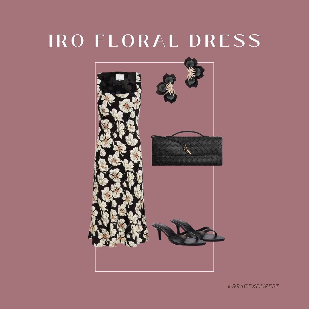 The Reformation Iro Dress is currently on sale here’s how I would style it🖤

#LTKootd