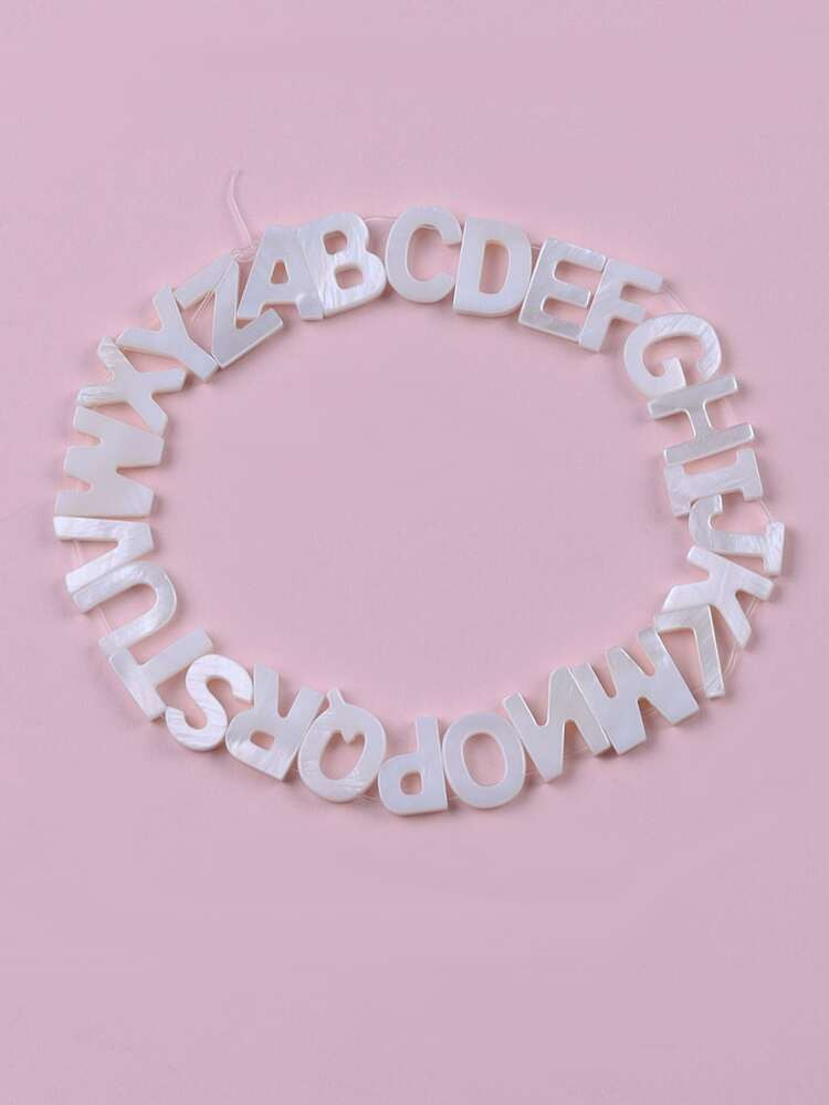 26pcs/set Letter Design DIY Bead | SHEIN