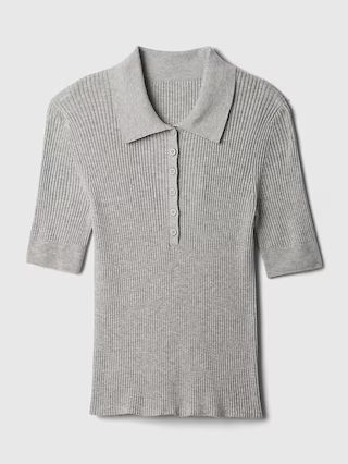 Lightweight CashSoft Polo Sweater | Gap (US)