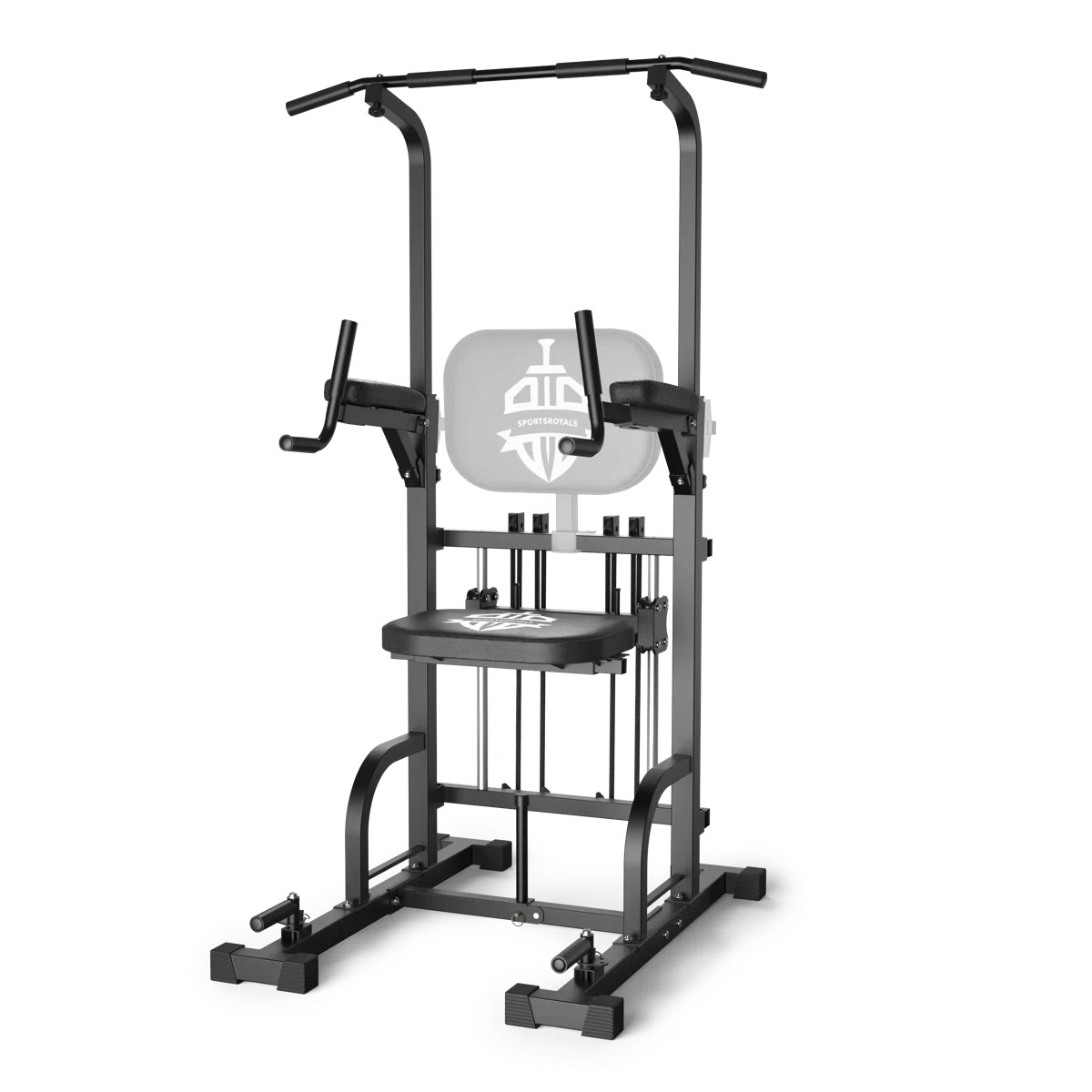 Sportsroyals Power Tower Pull Up And Dip Station With 450Lbs Capacity For Home Strength Training ... | Wayfair North America