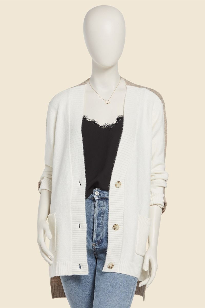 Extra Credit Colorblock Cardigan | Evereve