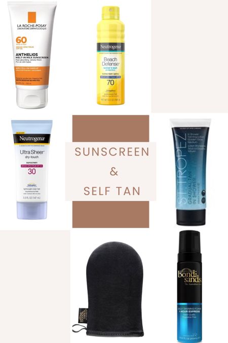 Sunscreen & Self Tan

#LTKbeauty #LTKunder50 #LTKstyletip