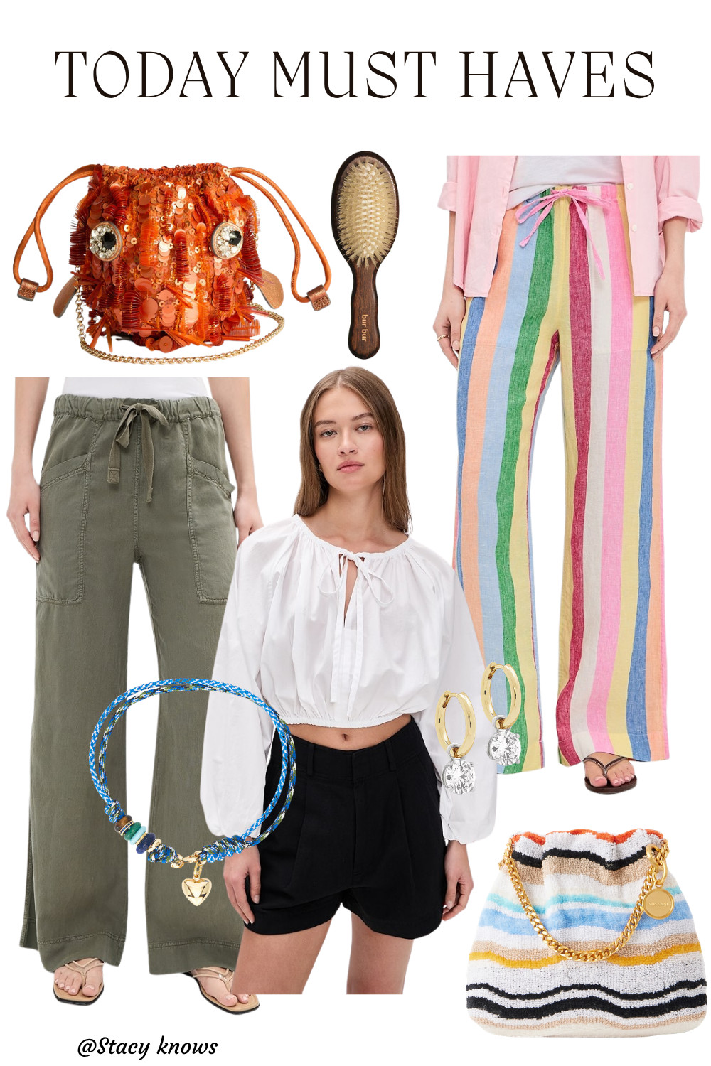 Today’s Spring Must-Haves
Elevate your daily rotation with these curated essentials. From the effortless silhouette of the Laidback Linen Pants and Topanga Drape Pants to the crisp Poplin Nera Top, these pieces define easy seasonal styling. Complete the look with tactile accessories like the Striped Terry Drawstring Pouch and Mixed Cord Supersize Necklace, while keeping your hair sleek with the Boar Bristle Brush and classic Huggie Earrings.
Shop the collection here
#LTKspring #SpringOutfits #LinenStyle #CapsuleWardrobe #EverydayEssentials #LTKfinds #SpringStyle #OOTD #Accessorize #EffortlessStyle 

 #LTKstorytime #LTKSeasonal #LTKActive