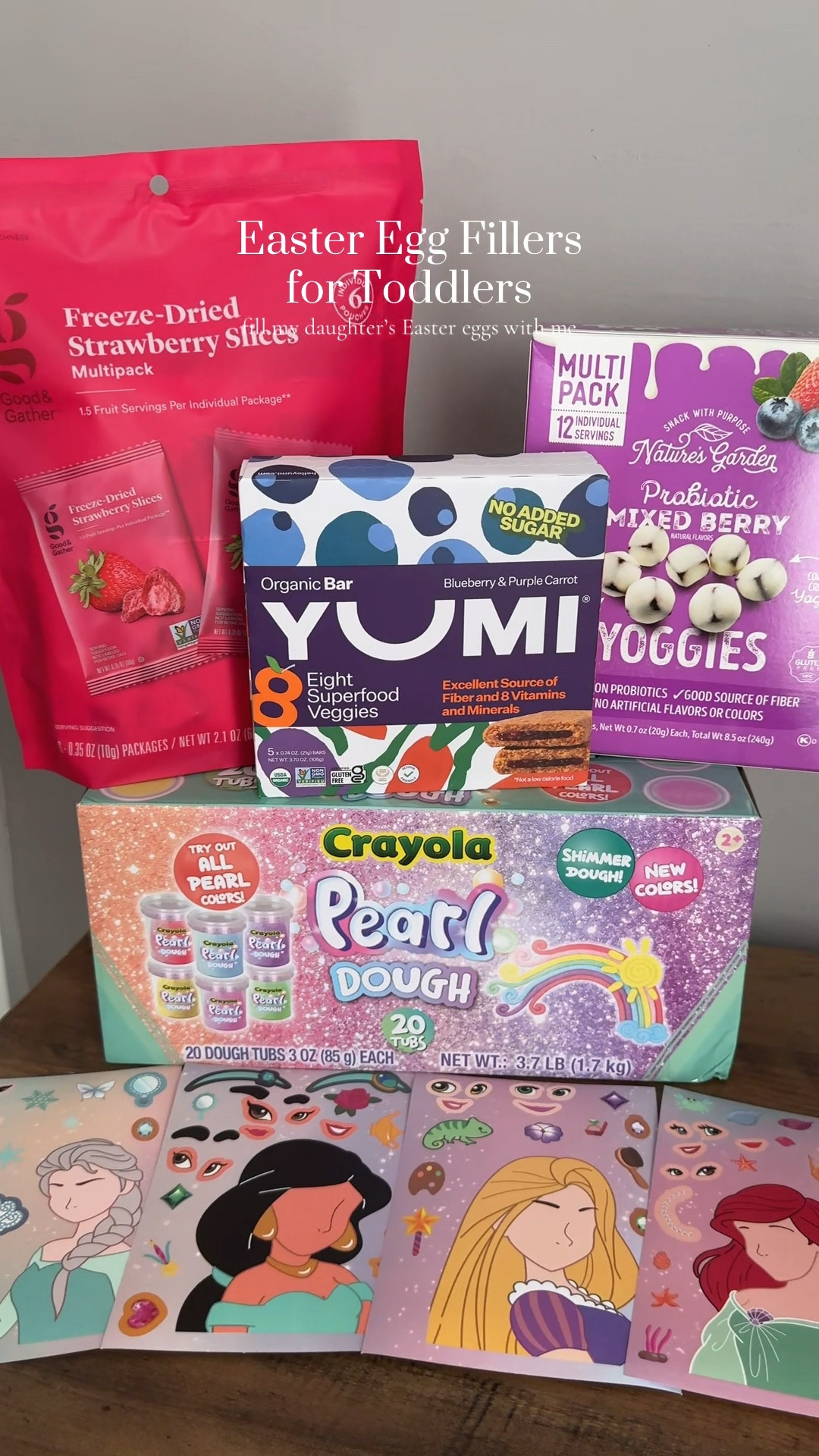 What I put in my toddler’s Easter eggs this year 🐣✨

Stickers, play dough, and snacks — simple, affordable, and toddler approved. Perfect non-candy Easter egg fillers for little ones.

If you’re looking for toddler Easter basket ideas, non-candy Easter egg fillers, Easter egg ideas for toddlers, or Easter basket ideas for a 2–3 year old, this is your sign to keep it simple!

Save this for Easter basket ideas, toddler Easter ideas, and Easter egg filler ideas.

#LTKmomlife #LTKBaby #LTKKids