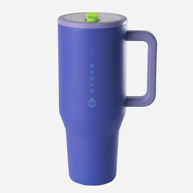 HydroJug Traveler - Modern 40 oz Tumbler with Handle & Simple Flip Straw - Car Cup Holder Friendl... | Amazon (US)