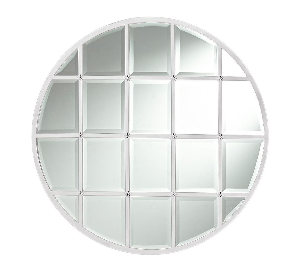 Eagan Multipanel Round Wall Mirror 44" | Pottery Barn (US)