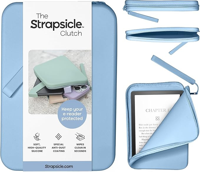 Strapsicle Silicone Clutch for Kindle & E-Readers – Multi-Purpose Bag for Phone, Wallet & Keys ... | Amazon (US)