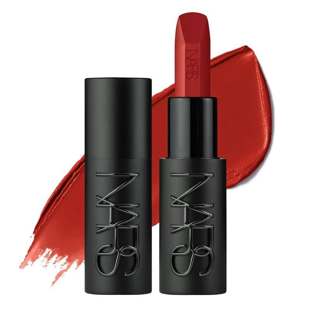 NARS Explicit Refillable Satin Lipstick – Desirous 867, Amazon Beauty, Date Night Lipstick, Red Lip | Amazon (US)