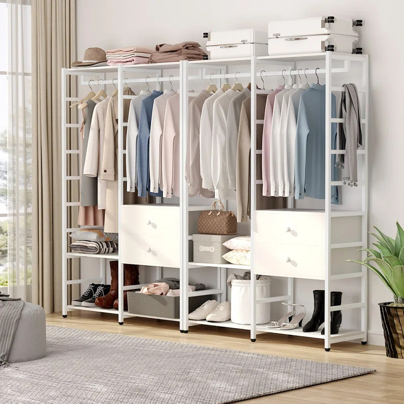 Billings 47.2" W Free-Standing Closet System | Wayfair North America