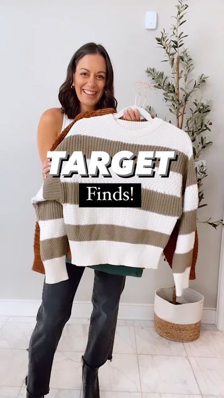 Target finds! First two sweaters  are $12 today! All run true to size. 


#LTKunder50 #LTKSeasonal #LTKstyletip