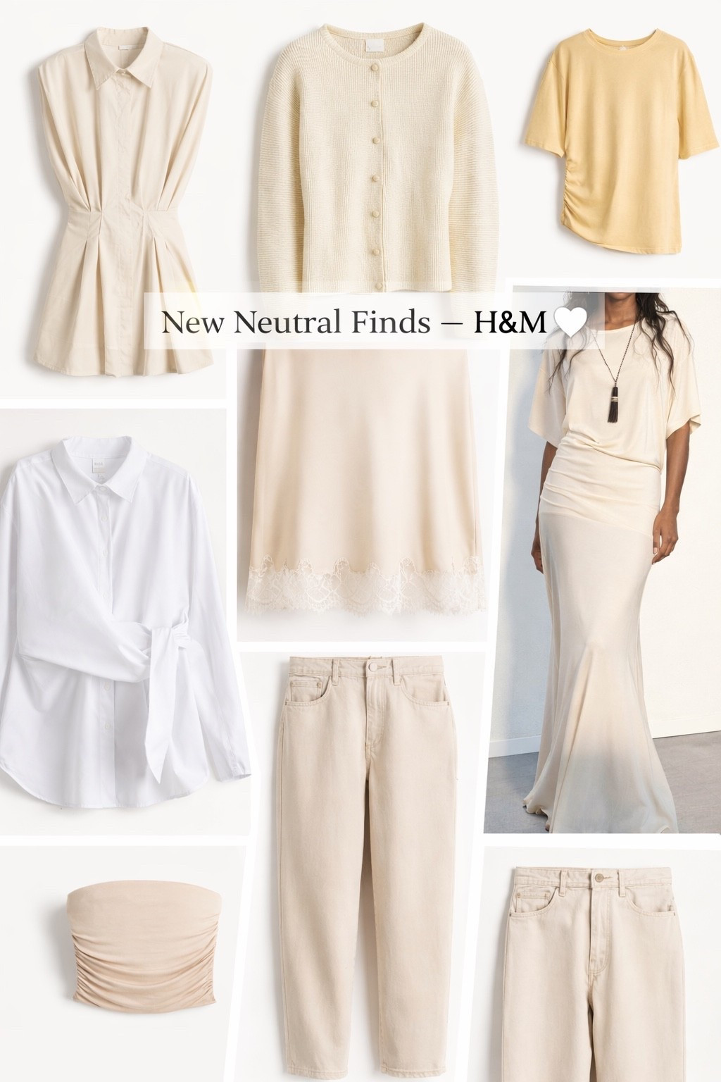 Neutral outfit finds from H&M 🤍
Elevated basics you can mix & match all season. Timeless pieces in soft beige tones — effortless, chic, and wearable every day.

#LTKootd #LTKU #LTKSeasonal