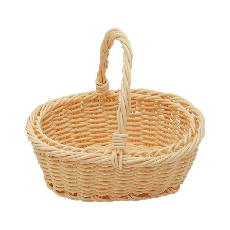 Rattan Woven Wicker Picnic Baskets | Little Red Riding Hood Basket for Kids | Hand Woven Wicker G... | Walmart (US)