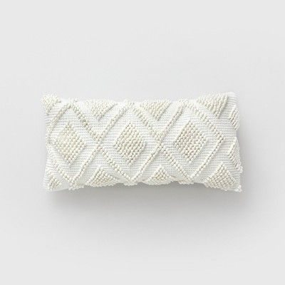 Square Looped Diamonds Outdoor Pillow - Threshold™ | Target