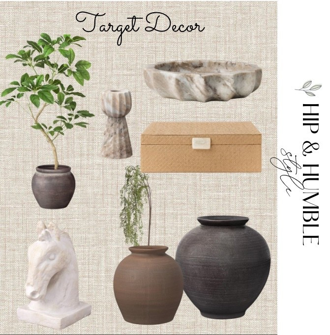 Target finds for home decor, marble accents, pottery, faux plant, 

#LTKHome #LTKSeasonal