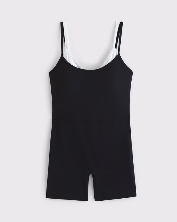 YPB studioFLEX Double-Layered Onesie | Abercrombie & Fitch (US)