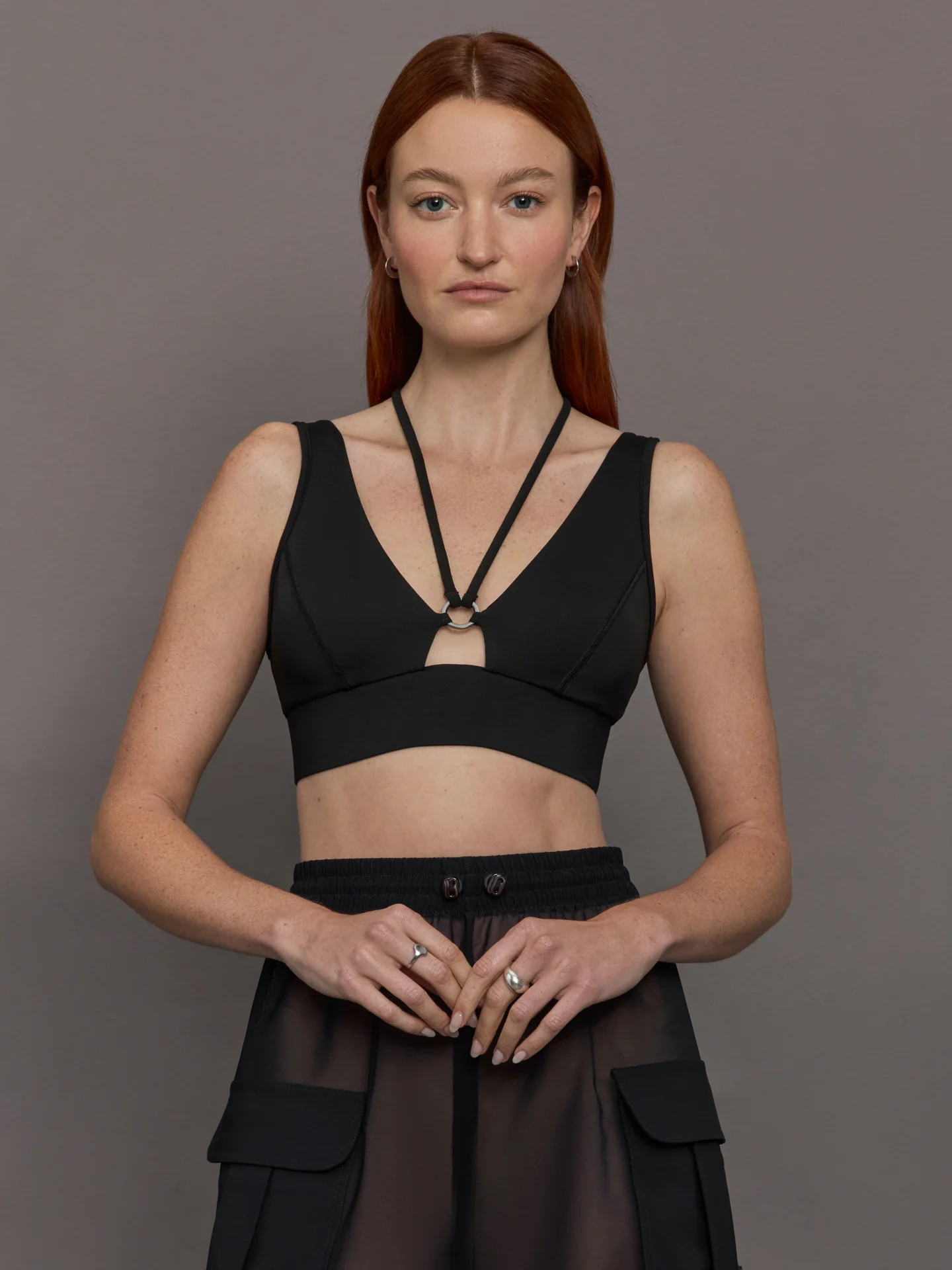 Odyssey Longline Bra - Black | Carbon38