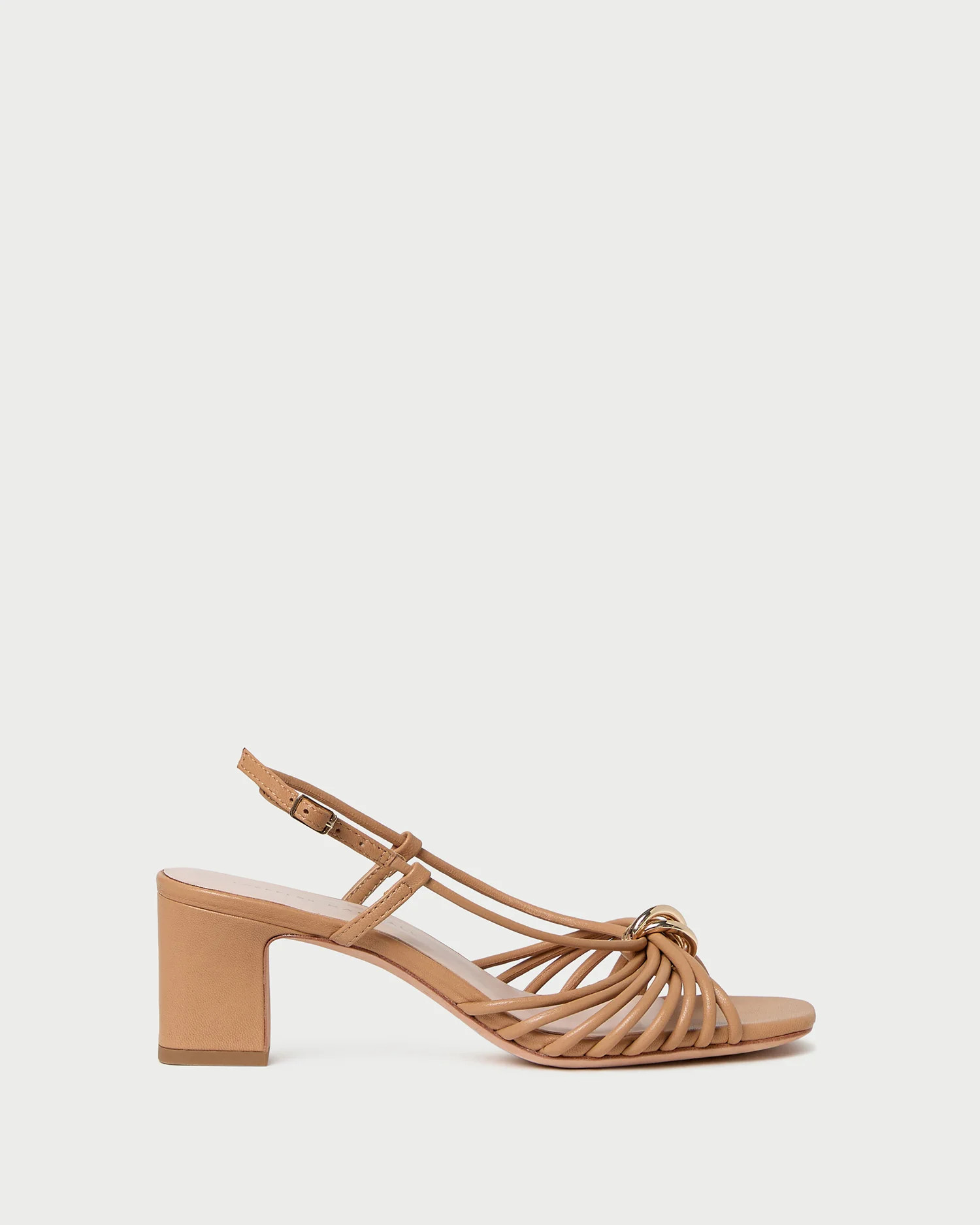 Minna Dune Leather Heeled Sandal | Loeffler Randall