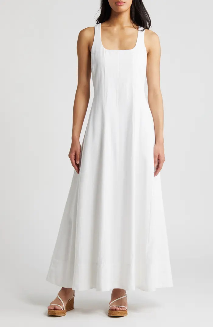 Linen Blend Maxi Dress | Nordstrom